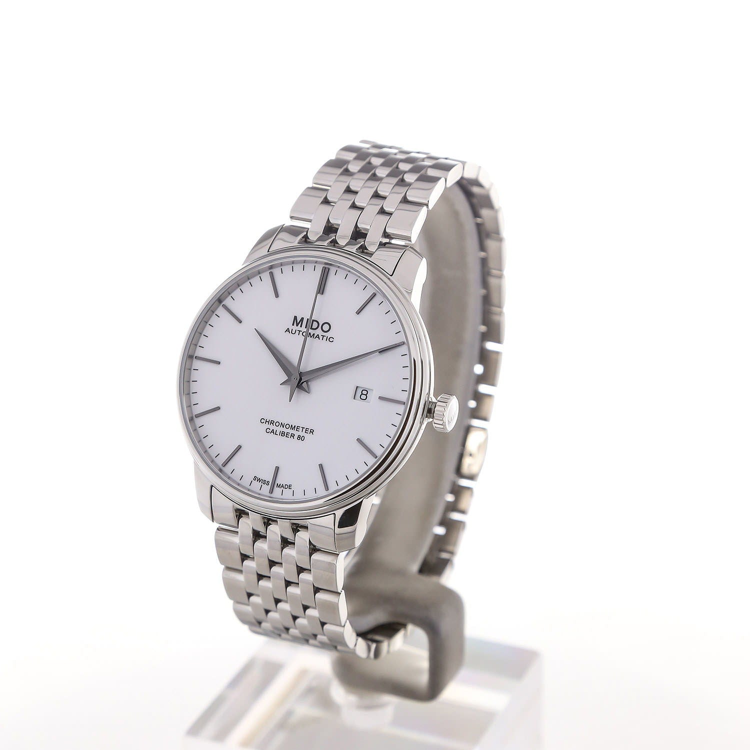 Mido Baroncelli Automatic White 40mm