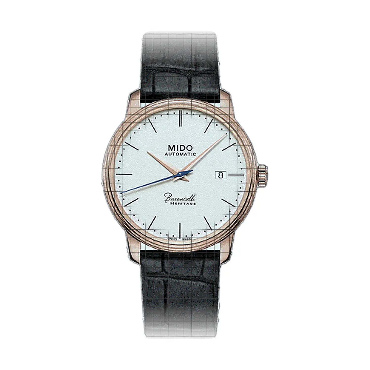 Mido Baroncelli Heritage Gent 39mm Beige