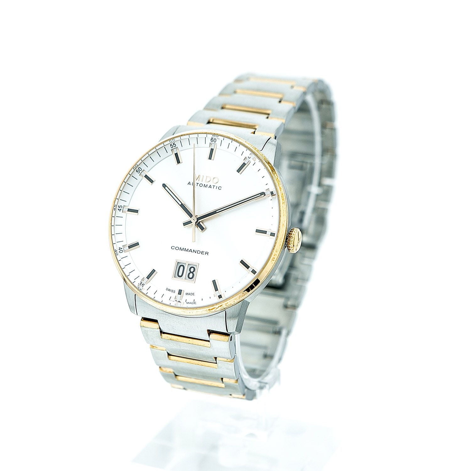 Mido Commander Automatic Zilver 42 mm