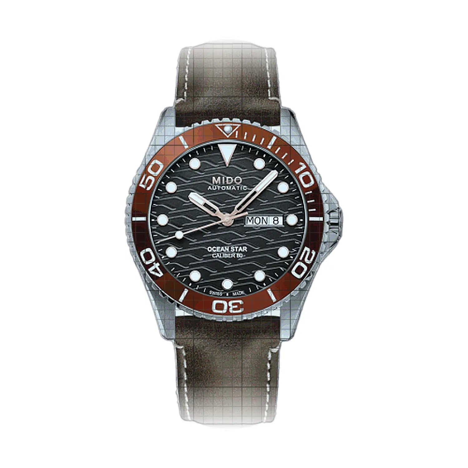 Mido Ocean Star 200 C 42mm Grey