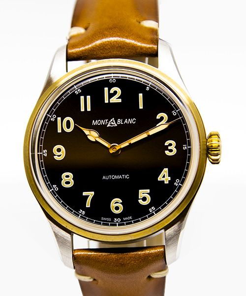 Montblanc 1858 Automatic Zwart 40 mm