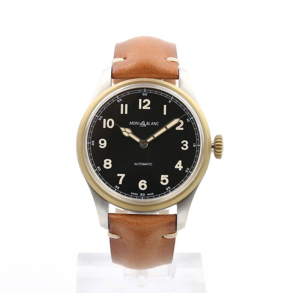 Montblanc 1858 Automatic Zwart 44 mm