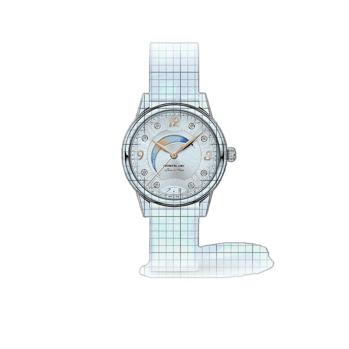 Montblanc Bohème MB133333 Silver Dial Stainless steel 30mm Watch