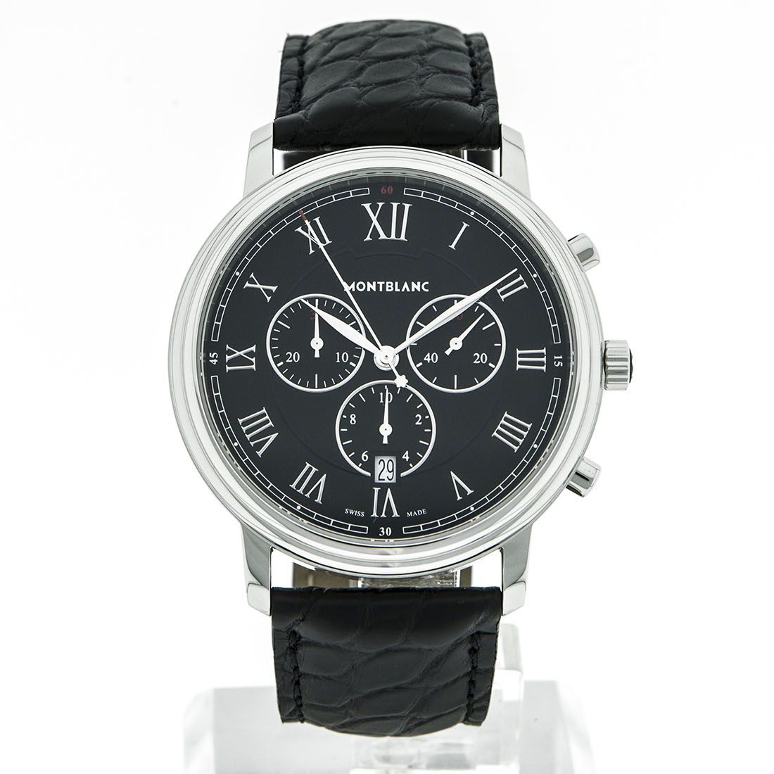 Montblanc Montblanc Tradition Quartz Zwart 42 mm