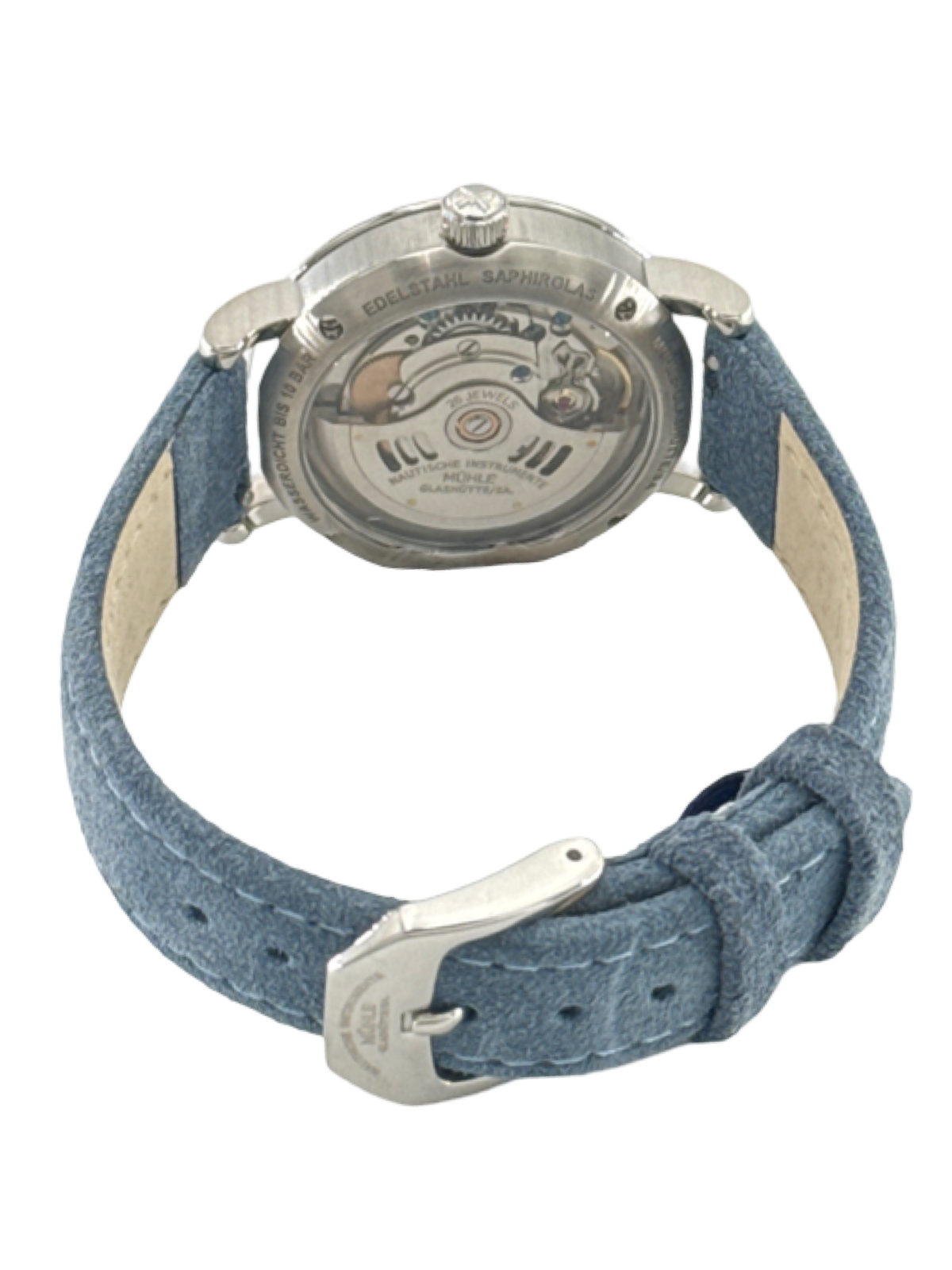 Mühle Glashütte Teutonia IV Automatik Silber 33 mm