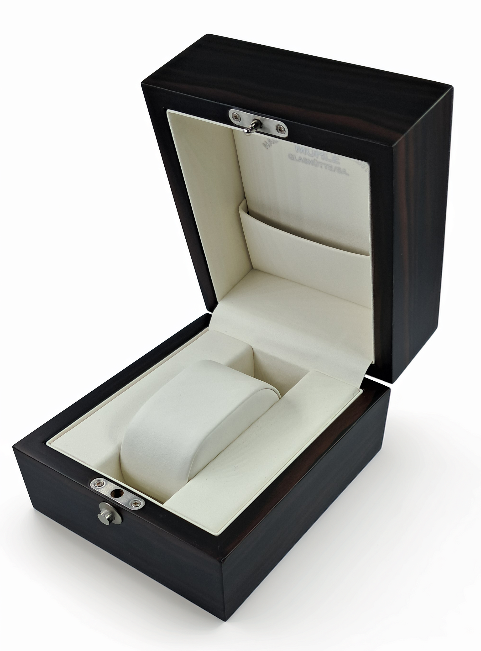 Mühle Glashütte Wooden Watch Box with Pillow