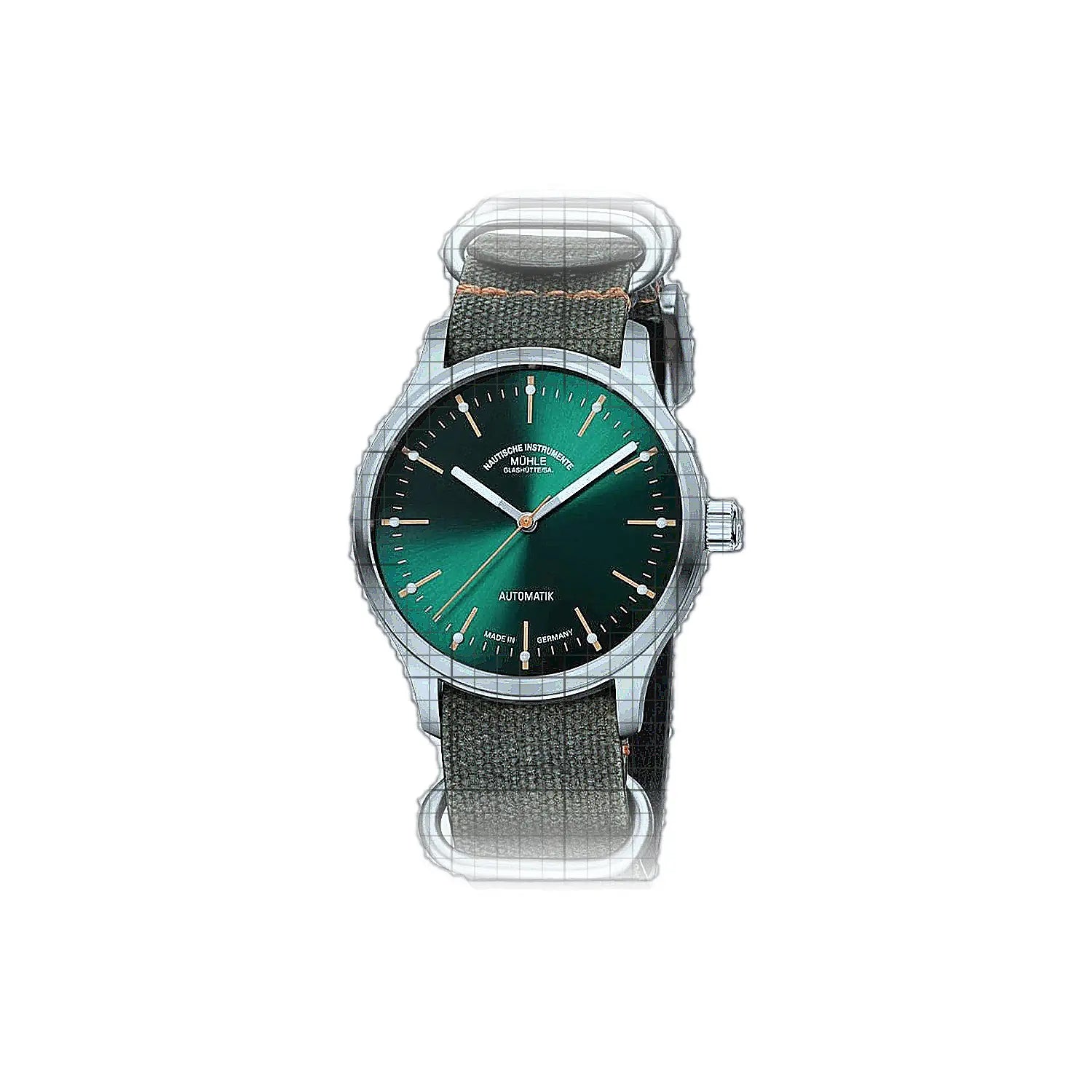 Mühle Glashütte Panova Automatic Green 40mm