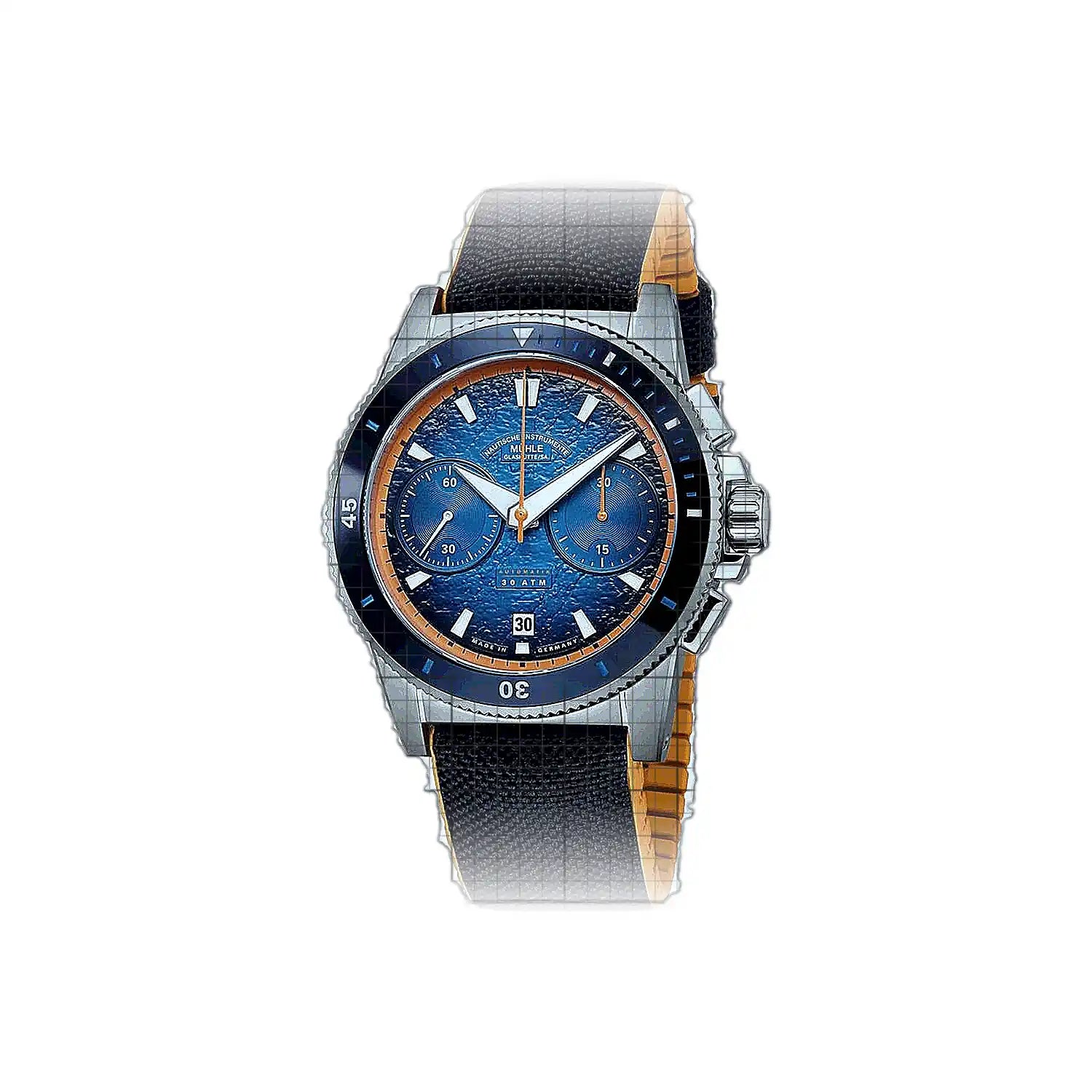 Mühle Glashütte Sportivo Active Automatic Blue 42mm