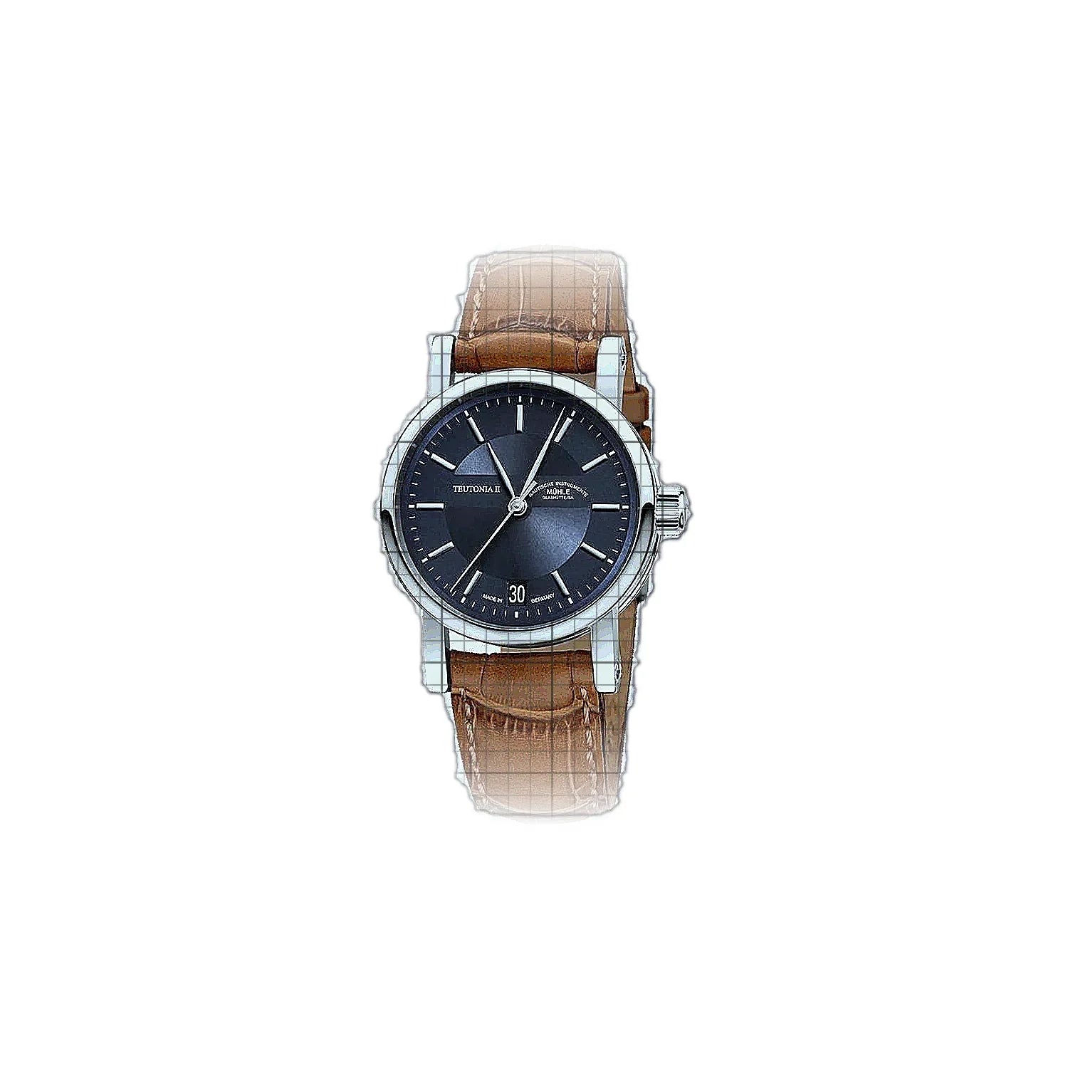 Mühle Glashütte Teutonia Automatic Blue 34mm