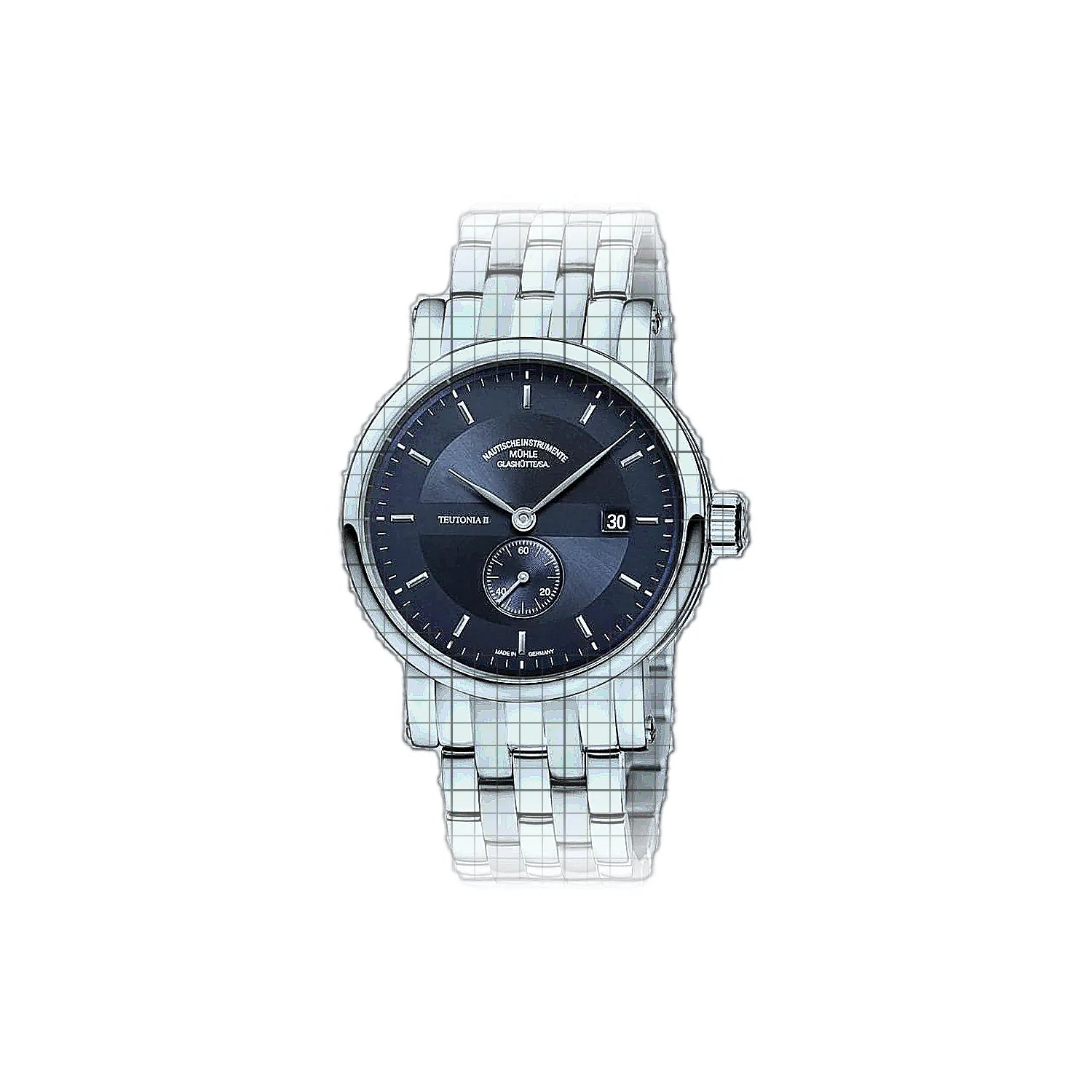 Mühle Glashütte Teutonia Automatic Blue 41mm