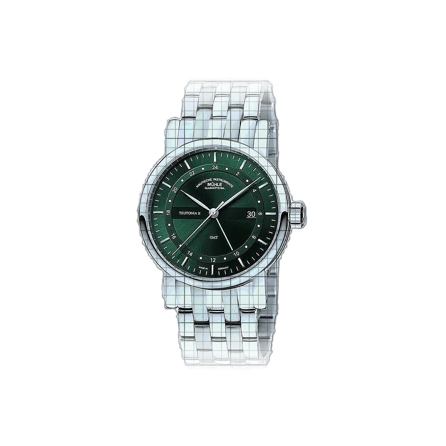 Mühle Glashütte Teutonia II Automatic Green 41mm