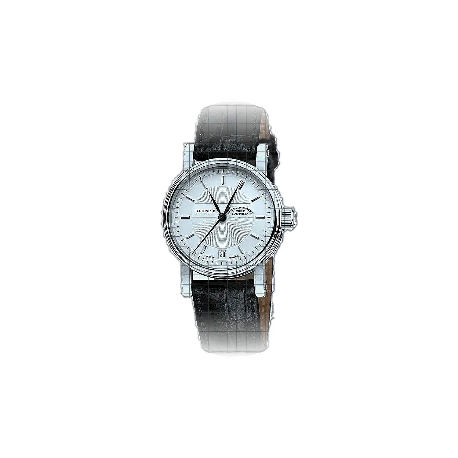 Mühle Glashütte Teutonia II Medium 34mm Silver