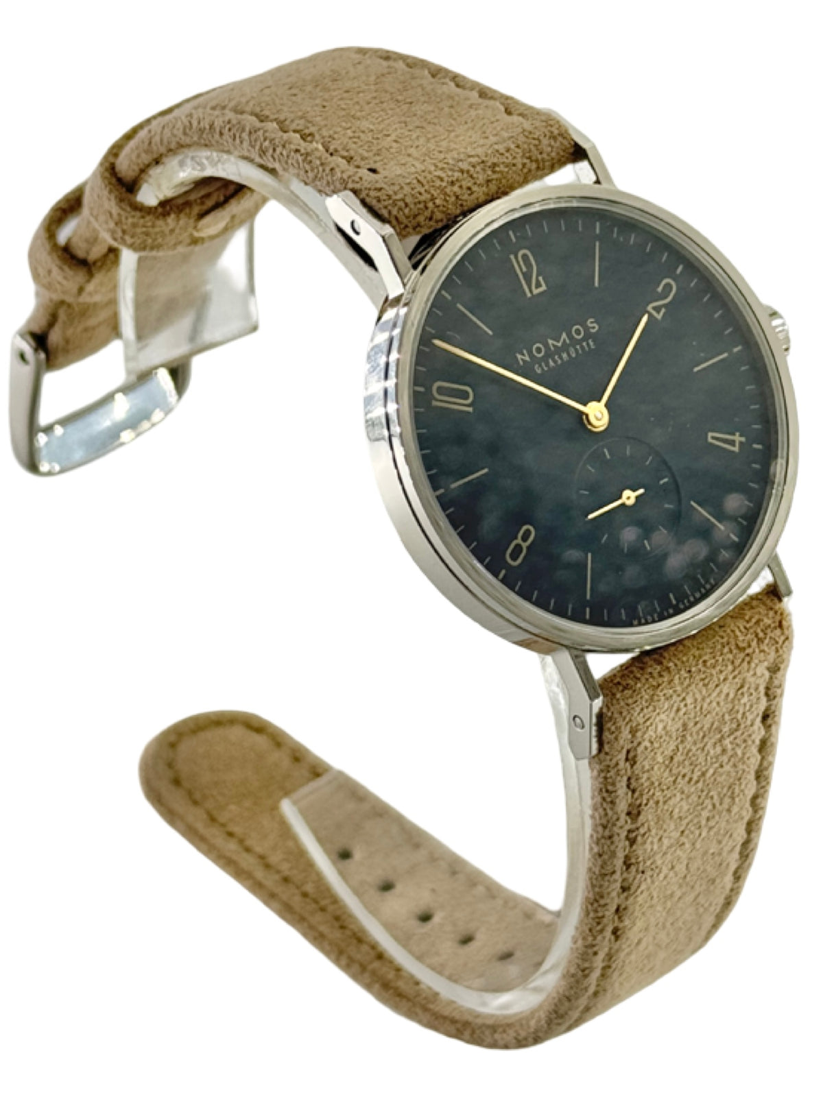 Nomos Glashütte Tangente Manual Winding Blue 35mm