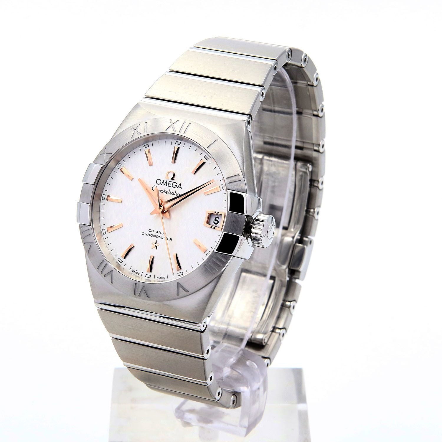 OMEGA Constellation Automatik Weiß