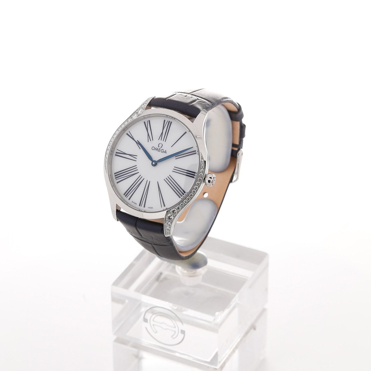 OMEGA De Ville Quarz Silber