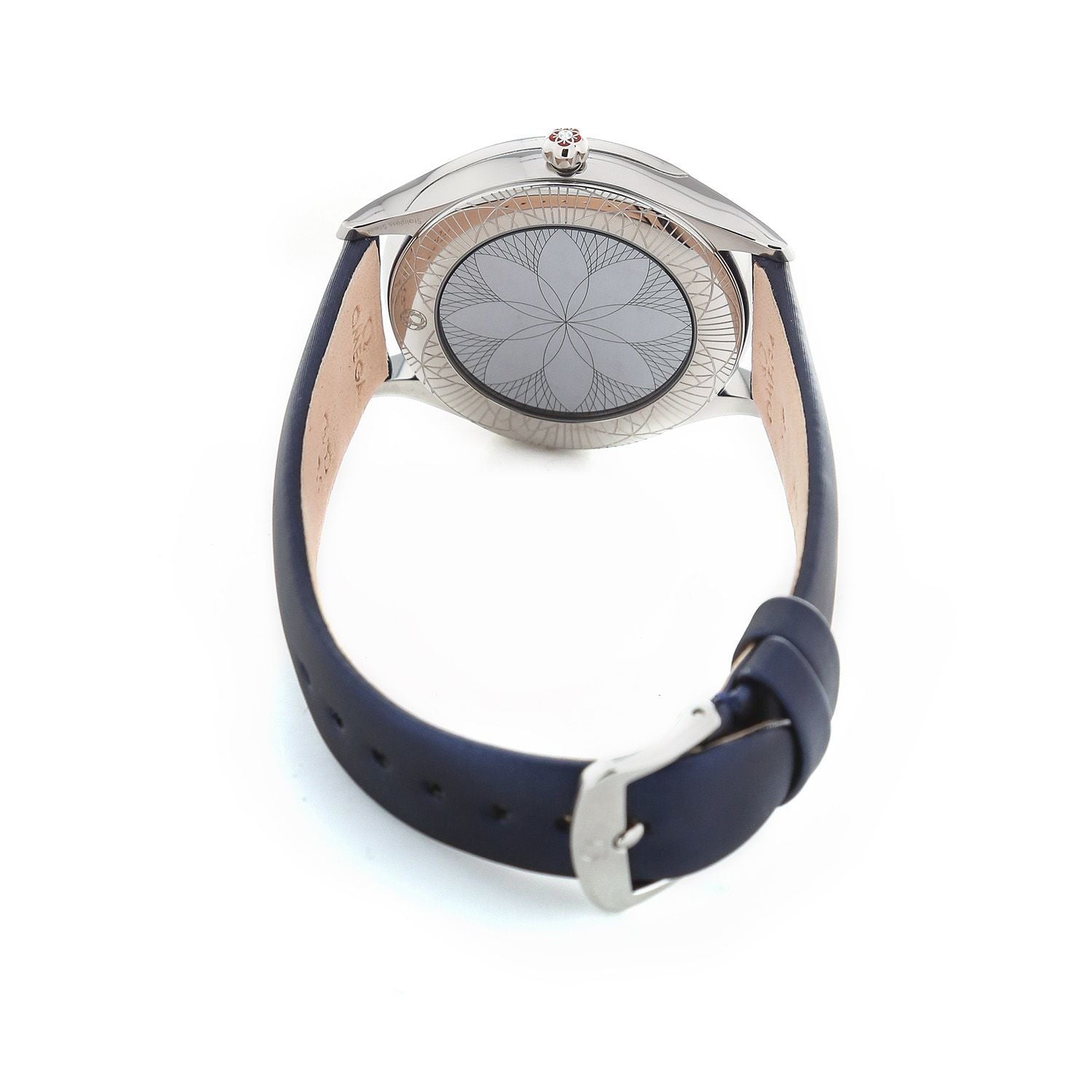 Omega De Ville Quarz Weiß