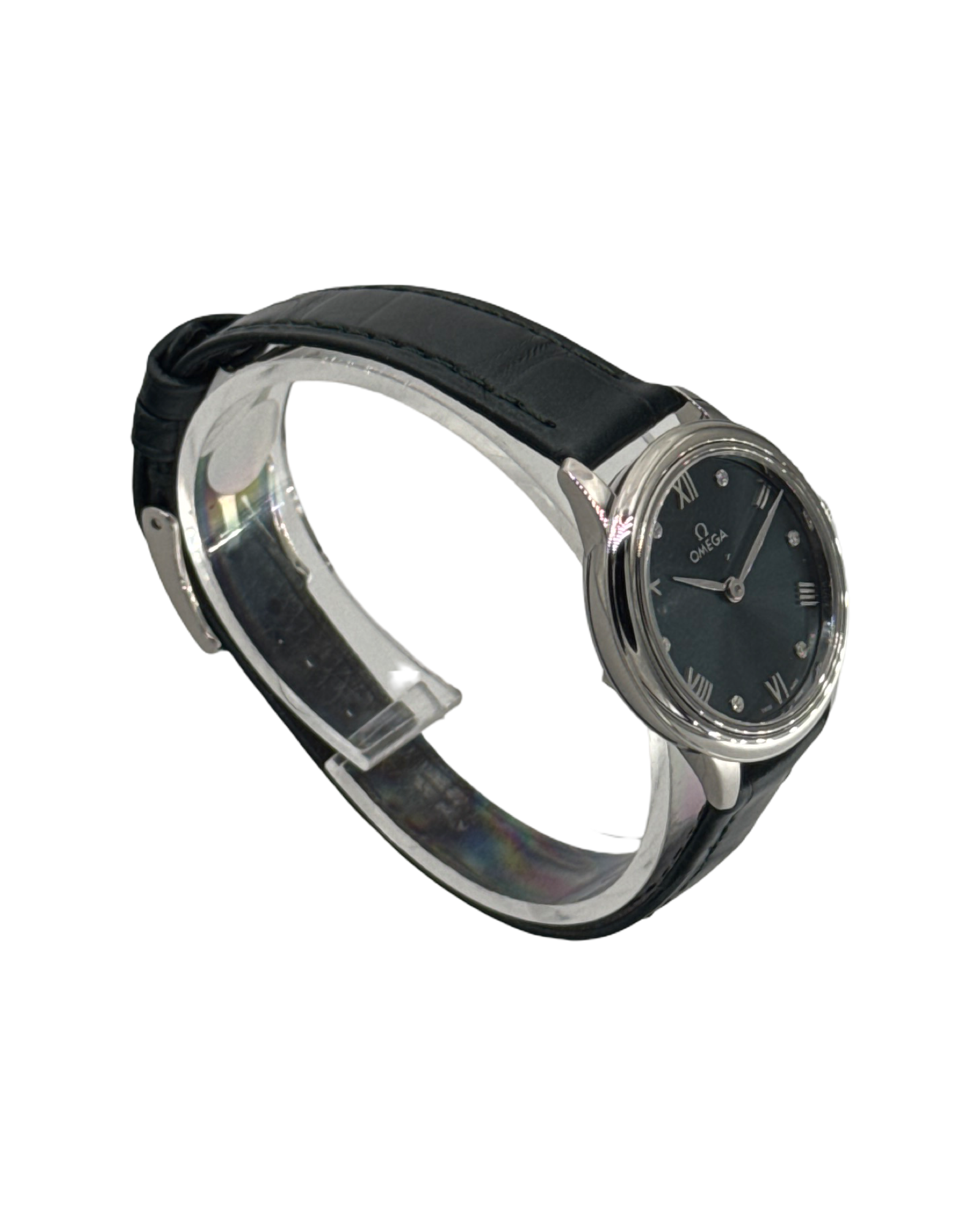 Omega De Ville Quarz Grün 27,5 mm