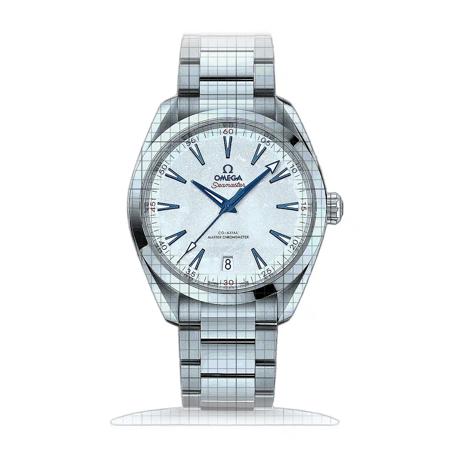 Omega Seamaster Aqua Terra 41 522.10.41.21.04.001 White Dial Stainless steel 41mm Watch