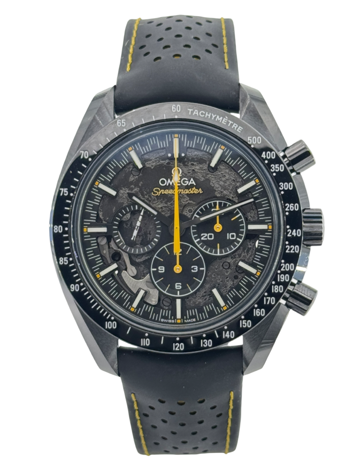 Omega Speedmaster Handaufzug Schwarz 44 mm