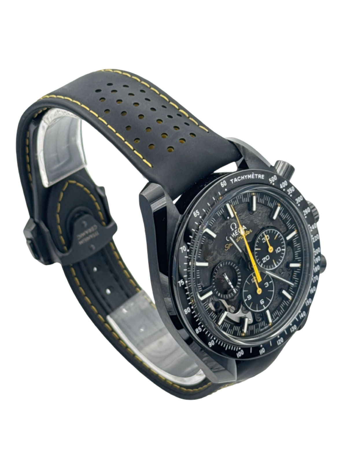 Omega Speedmaster Darkside of the Moon Apollo 8 Black