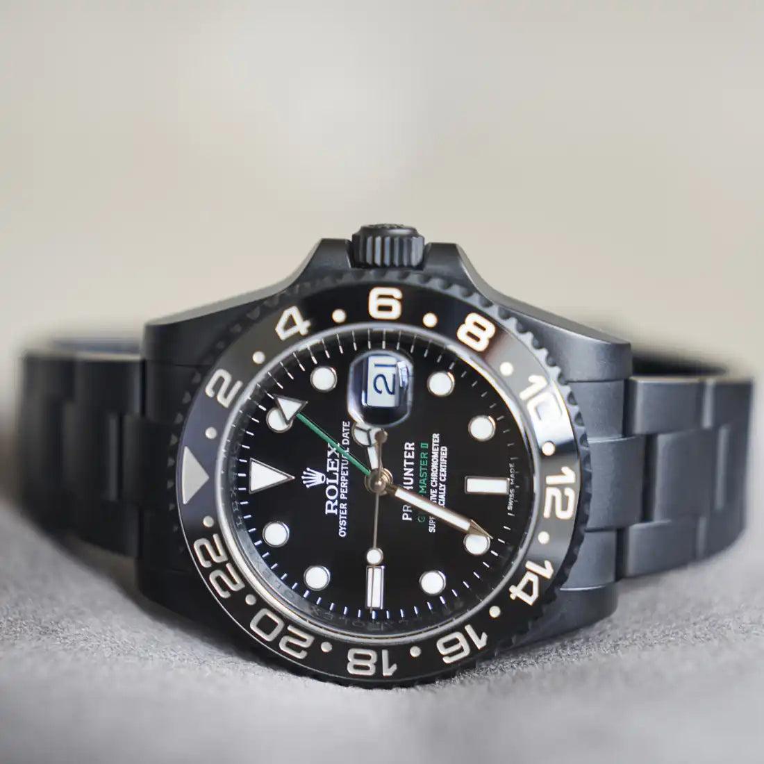 Pro Hunter GMT-Master II Automatic Black 40mm