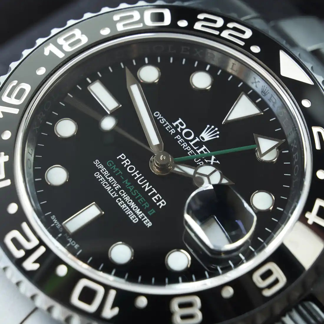 Pro Hunter GMT-Master II Automatic Black 40mm