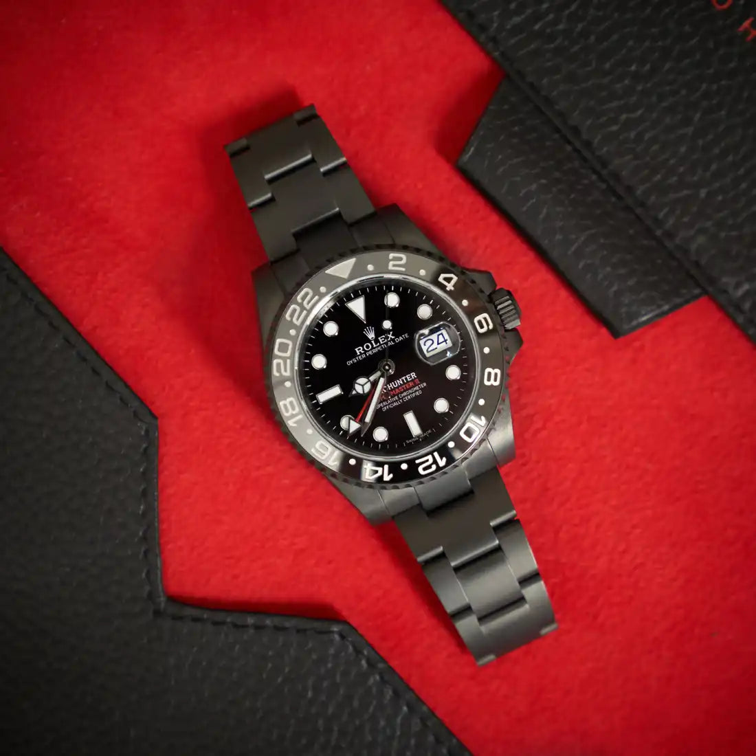 Pro Hunter GMT II Automatik Schwarz