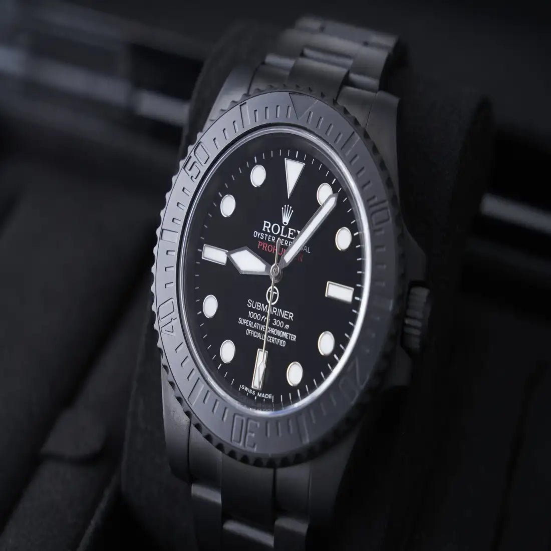 Pro Hunter Submariner Automatic Black 40mm