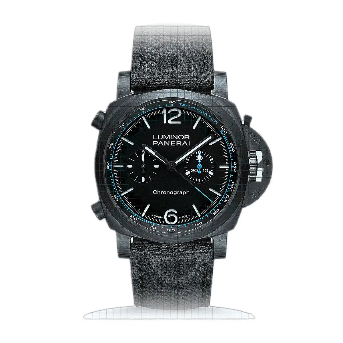 Montre Panerai Luminor PAM01219 Noir Cadran Carbone 44 mm