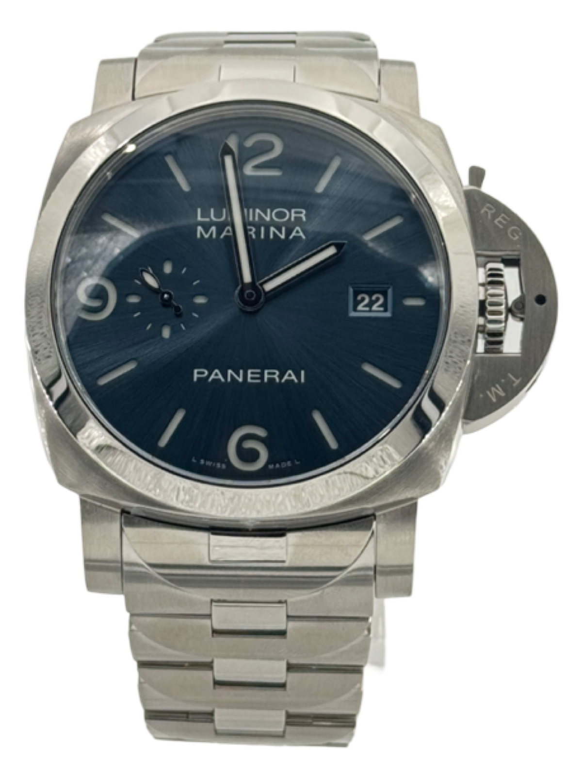 Panerai Luminor Marina LIght blue 44 mm