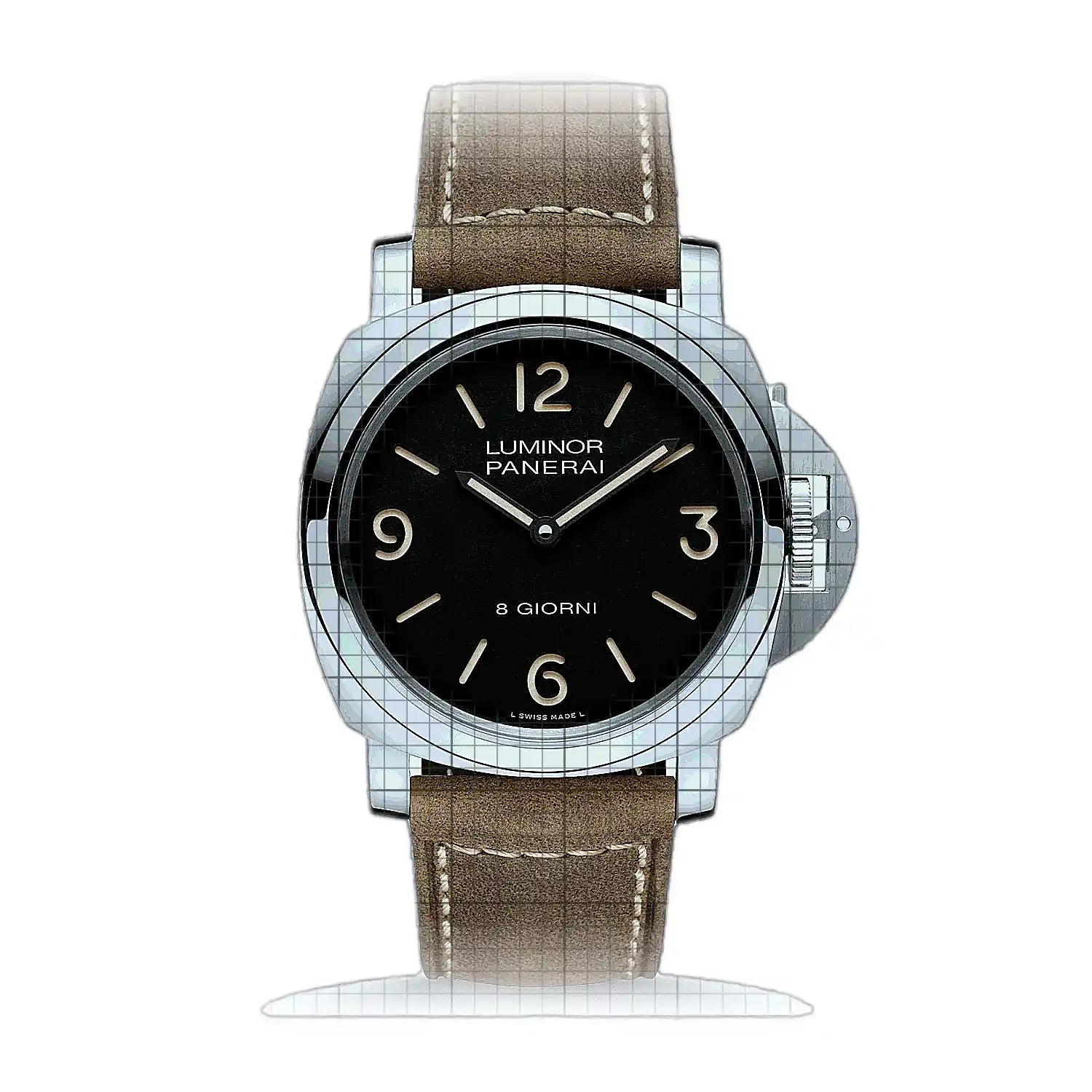 Panerai Luminor Base PA00914 Black Dial Stainless steel 44mm Watch