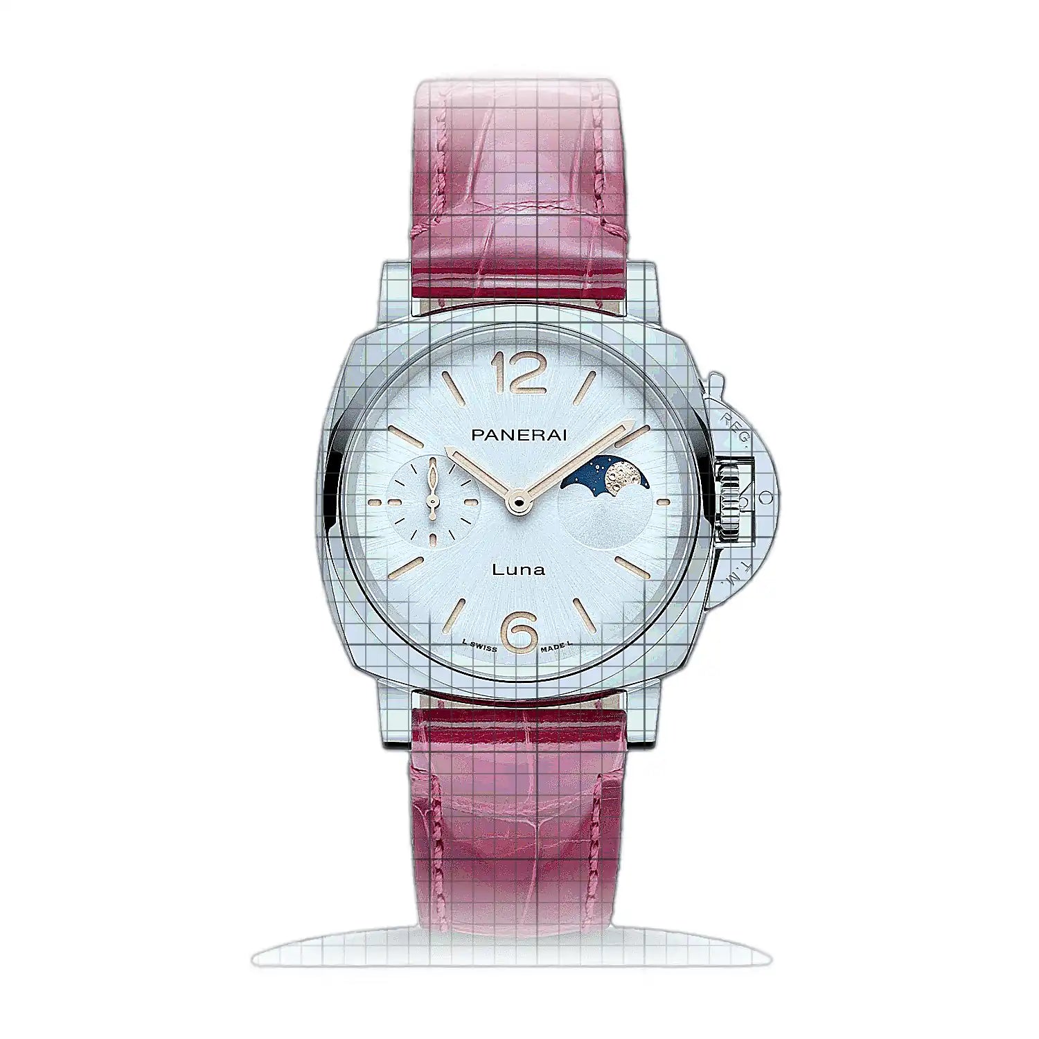 Panerai Luminor Due PA01180 White Dial Stainless steel 38mm Watch