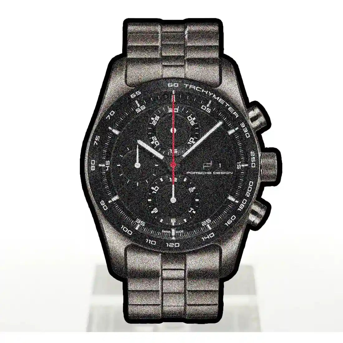 Porsche Design Chronotimer Automatik Schwarz