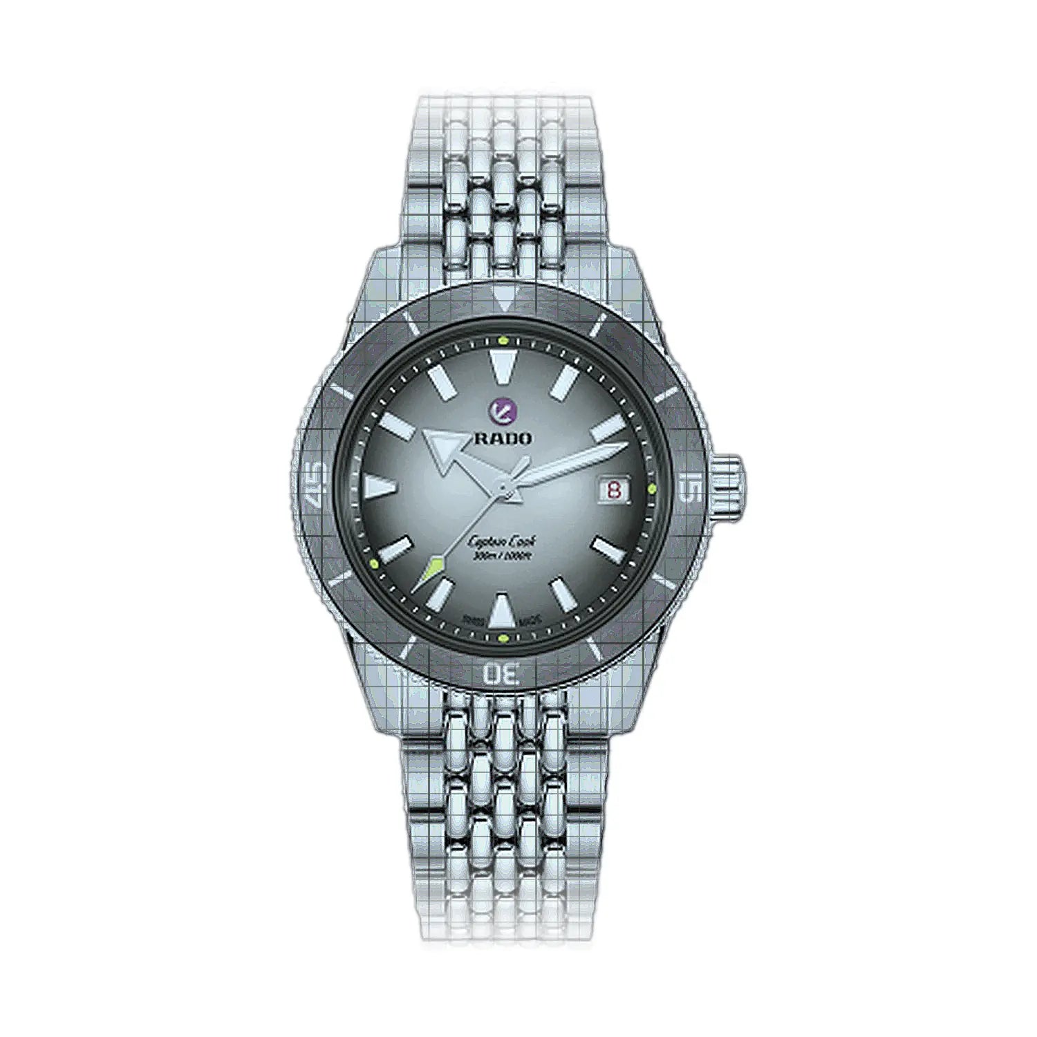 Rado Captain Cook X Tennis Limited Edition 39mm Silver