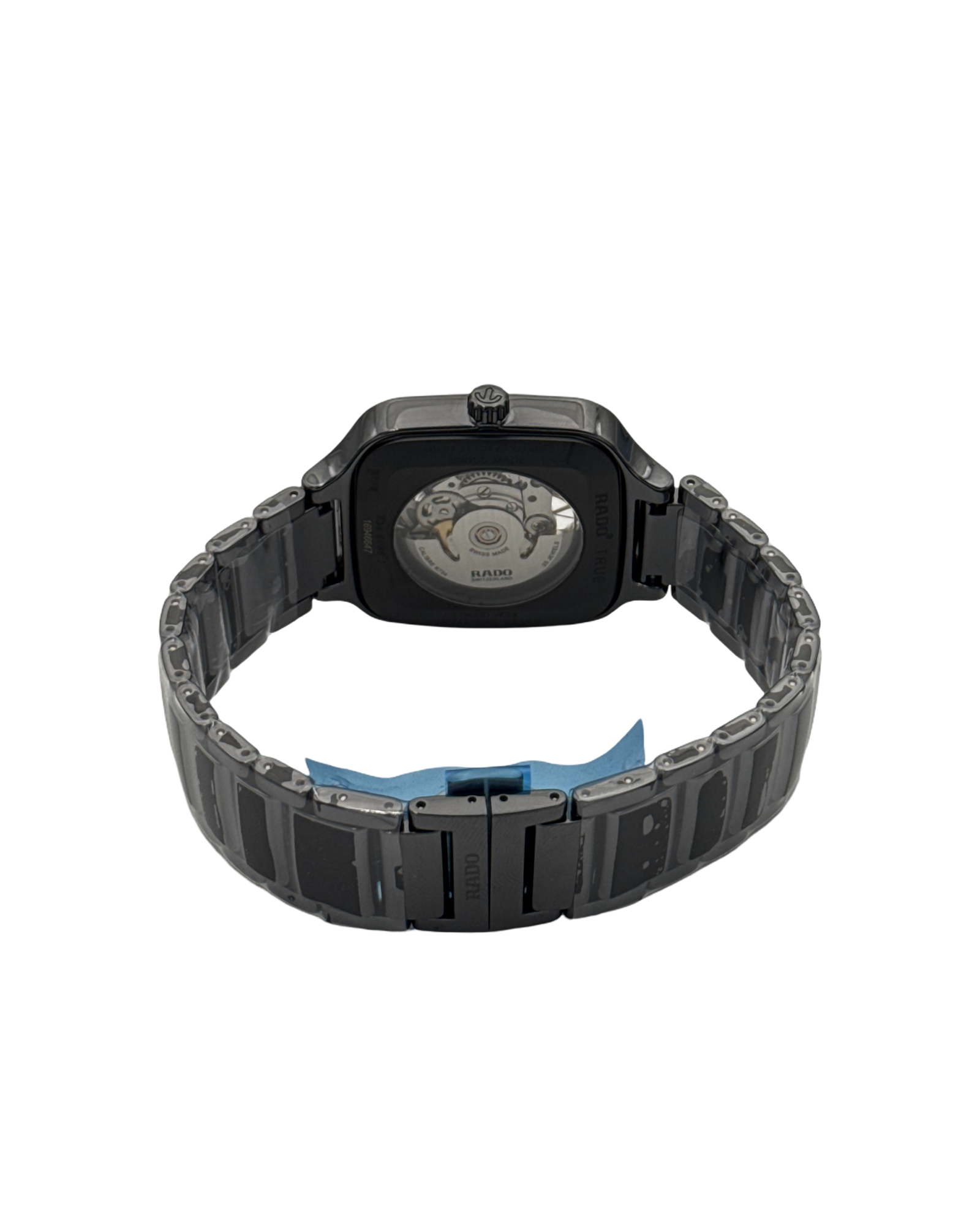 Rado True Square Automatic Zwart 38 mm