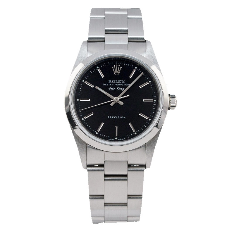 Rolex Air King 34 Black Oyster 34mm CPO 1999