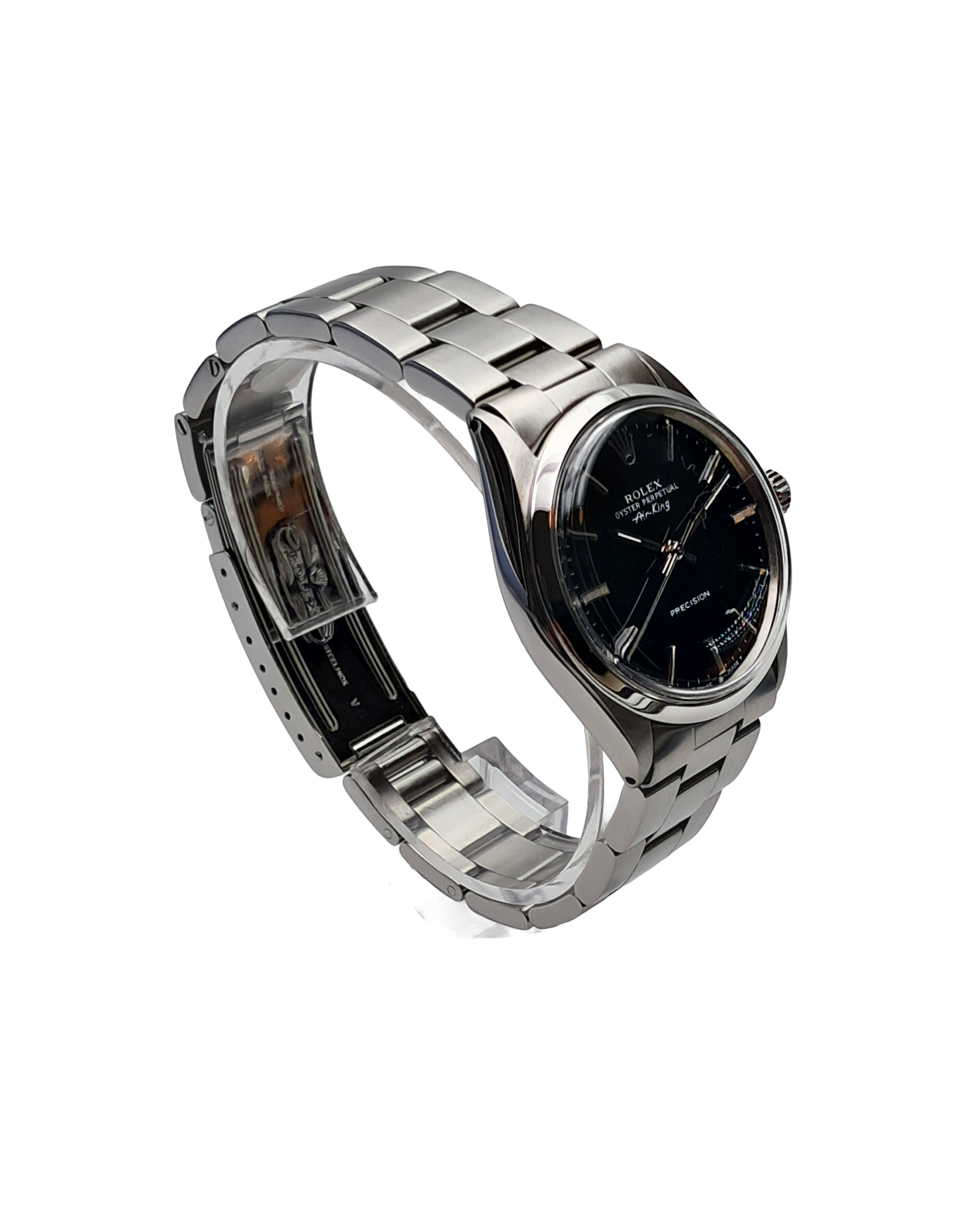 Rolex Air-King 34 Black Oyster CPO 1969