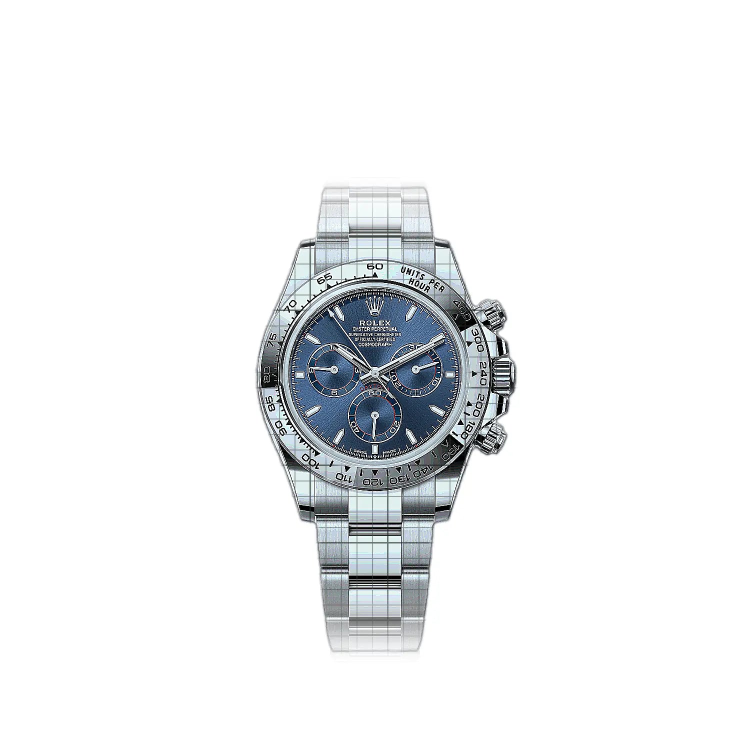Rolex Cosmograph Daytona 126509-0005 Blue Dial White gold 40mm Watch