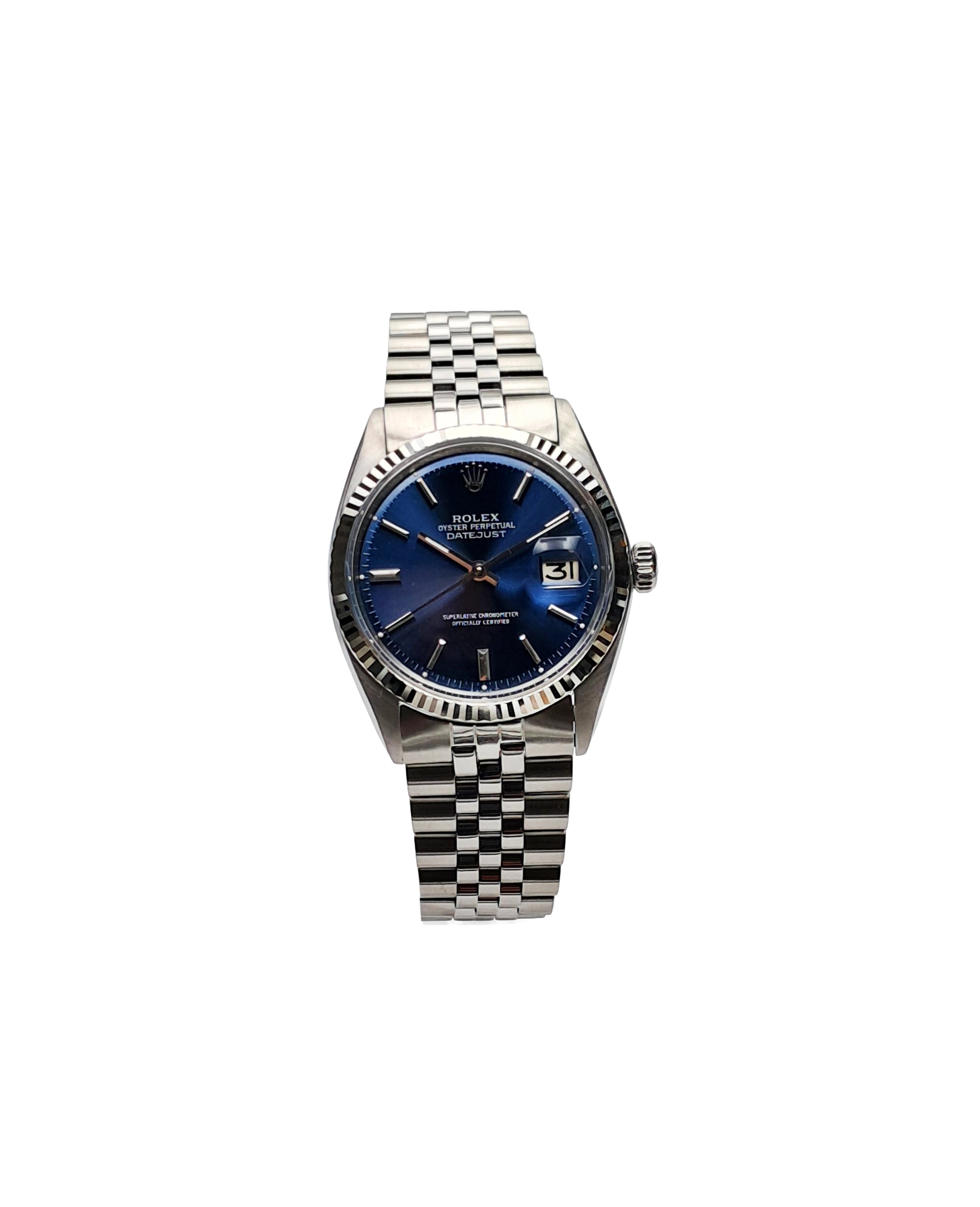 Rolex Datejust Blue Jubilee 36 CPO 1972