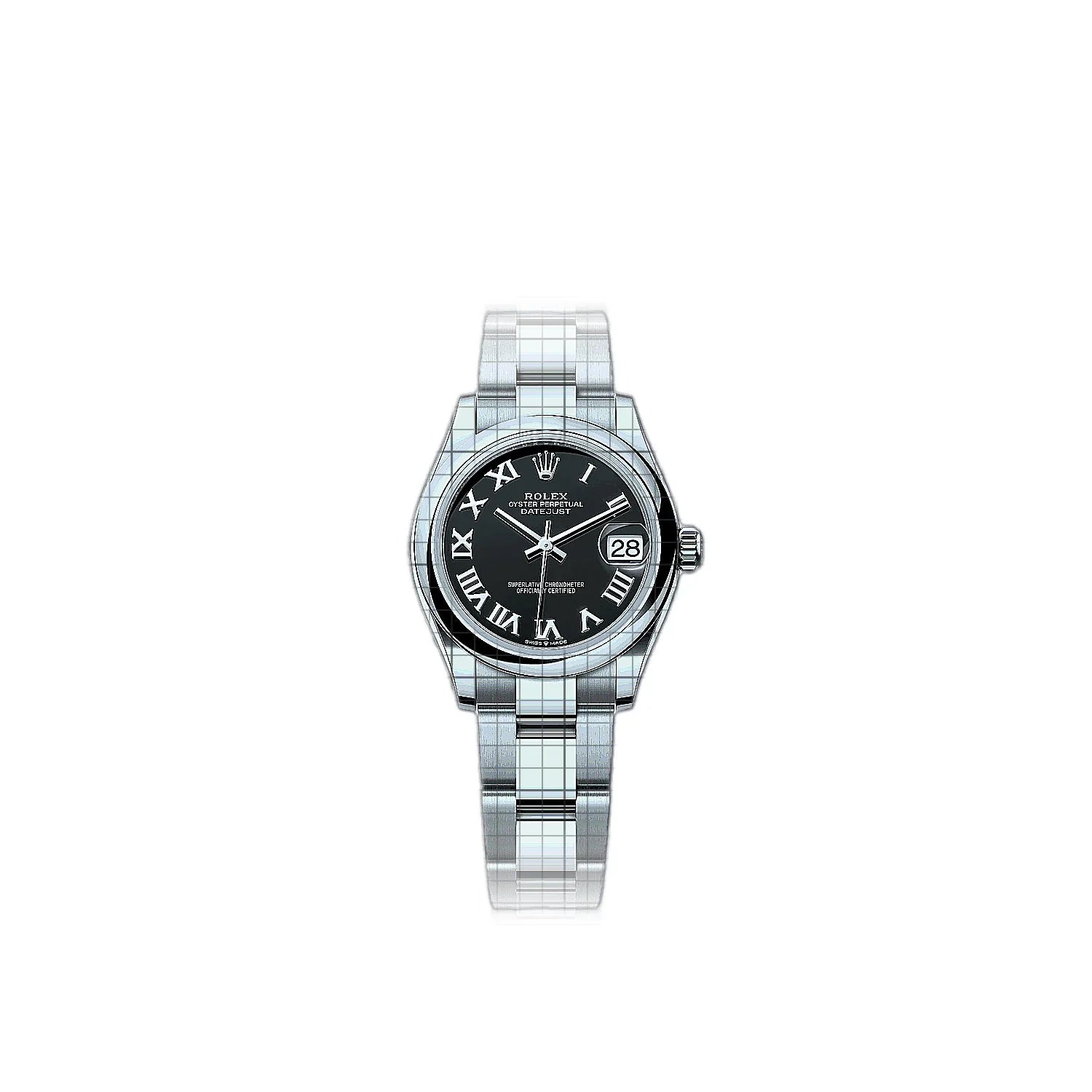 Rolex Datejust 278240-0001 Black Dial Stainless steel 31mm Watch