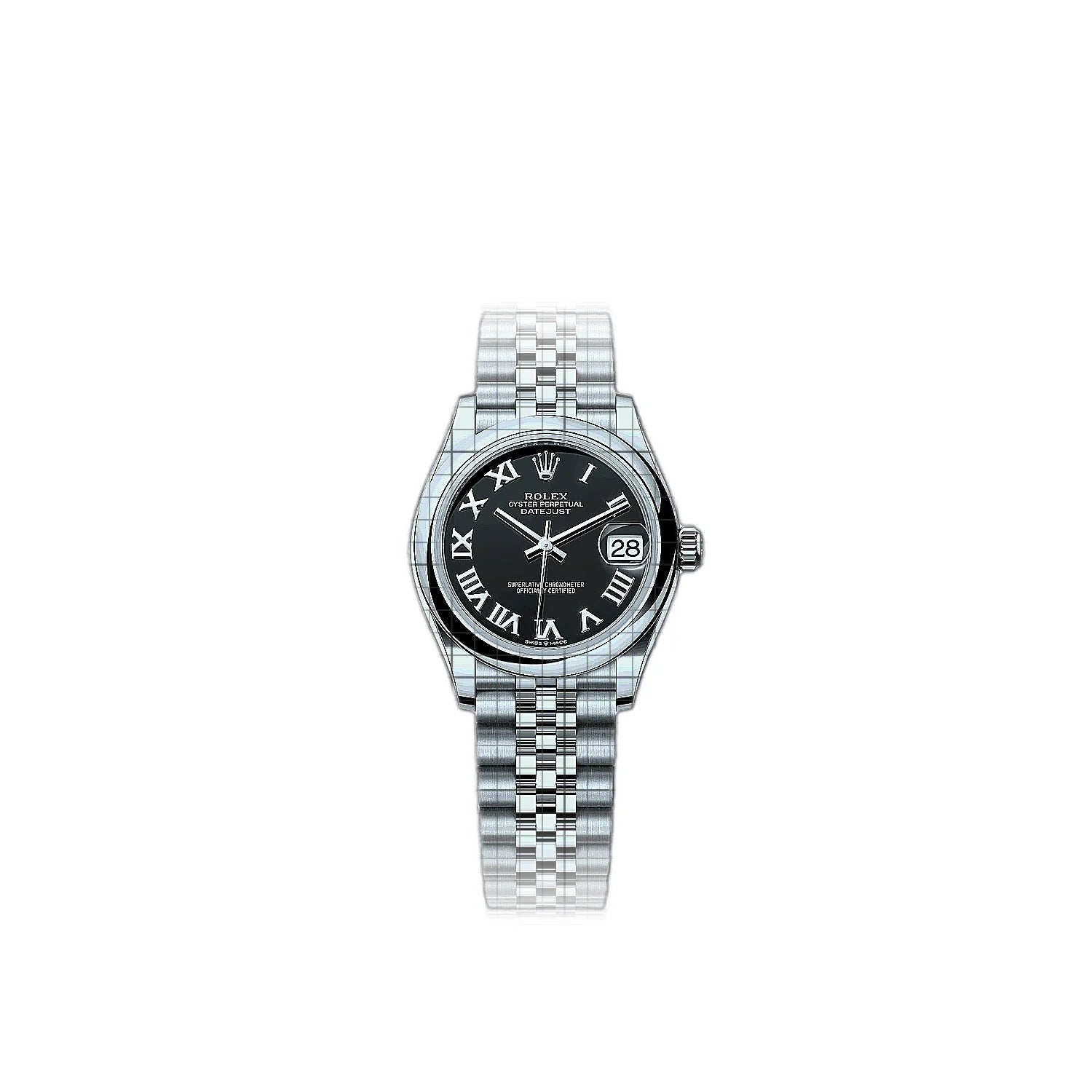 Rolex Datejust 278240-0002 Black Dial Stainless steel 31mm Watch