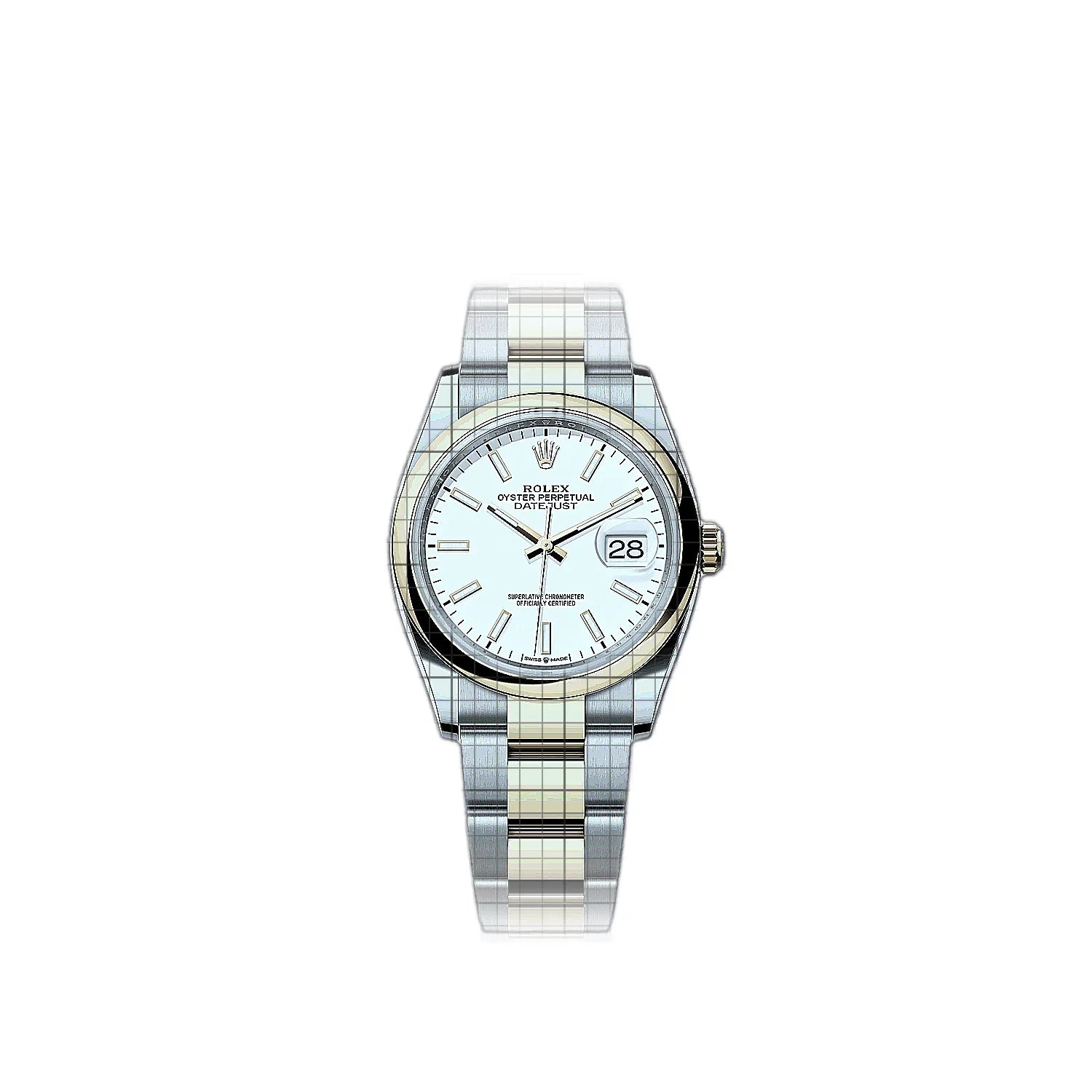 Rolex Datejust 126203-0020 Green Dial White gold 40mm Watch