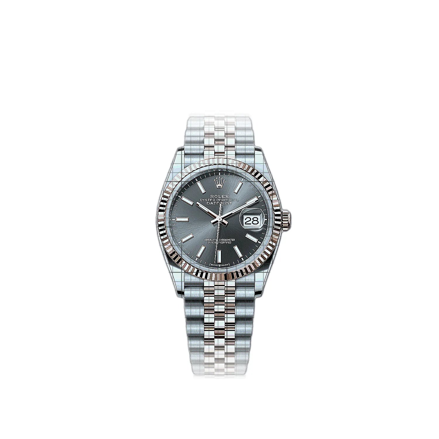 Rolex Datejust 126231-0013 Green Dial Stainless steel, white gold 36mm Watch