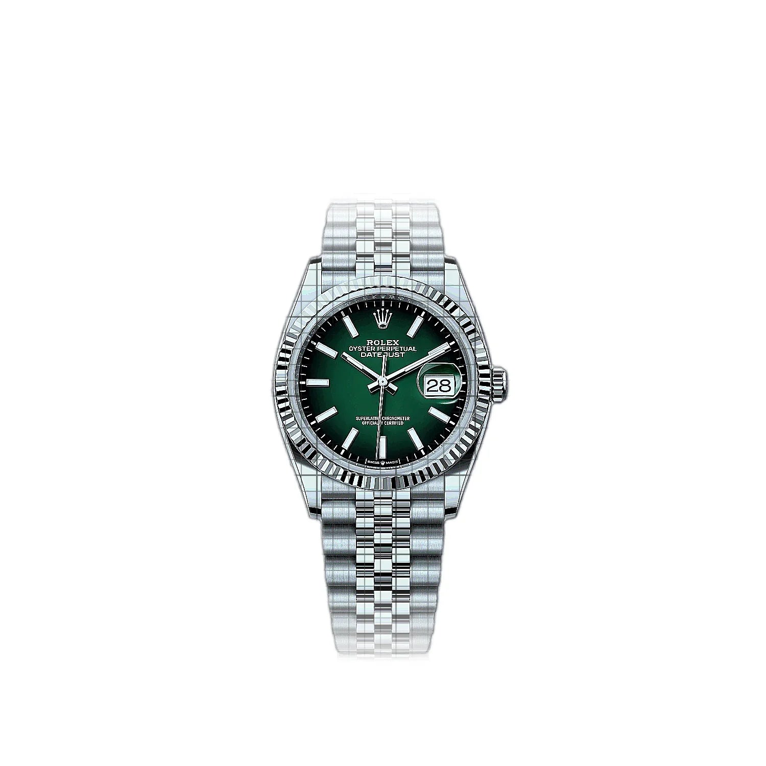 Rolex Datejust Green Jubilee 36 mm
