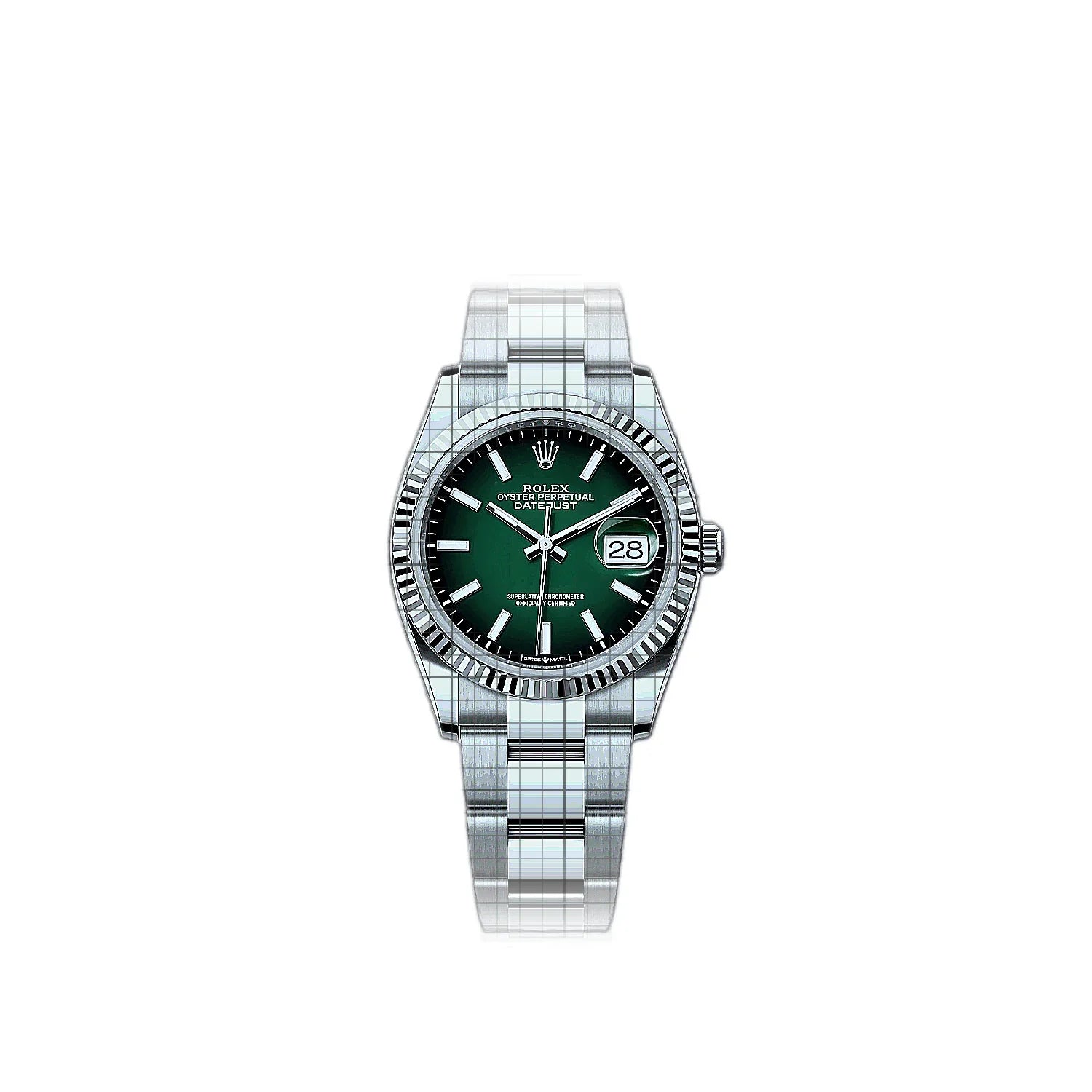 Rolex Datejust Green Oyster 36 mm
