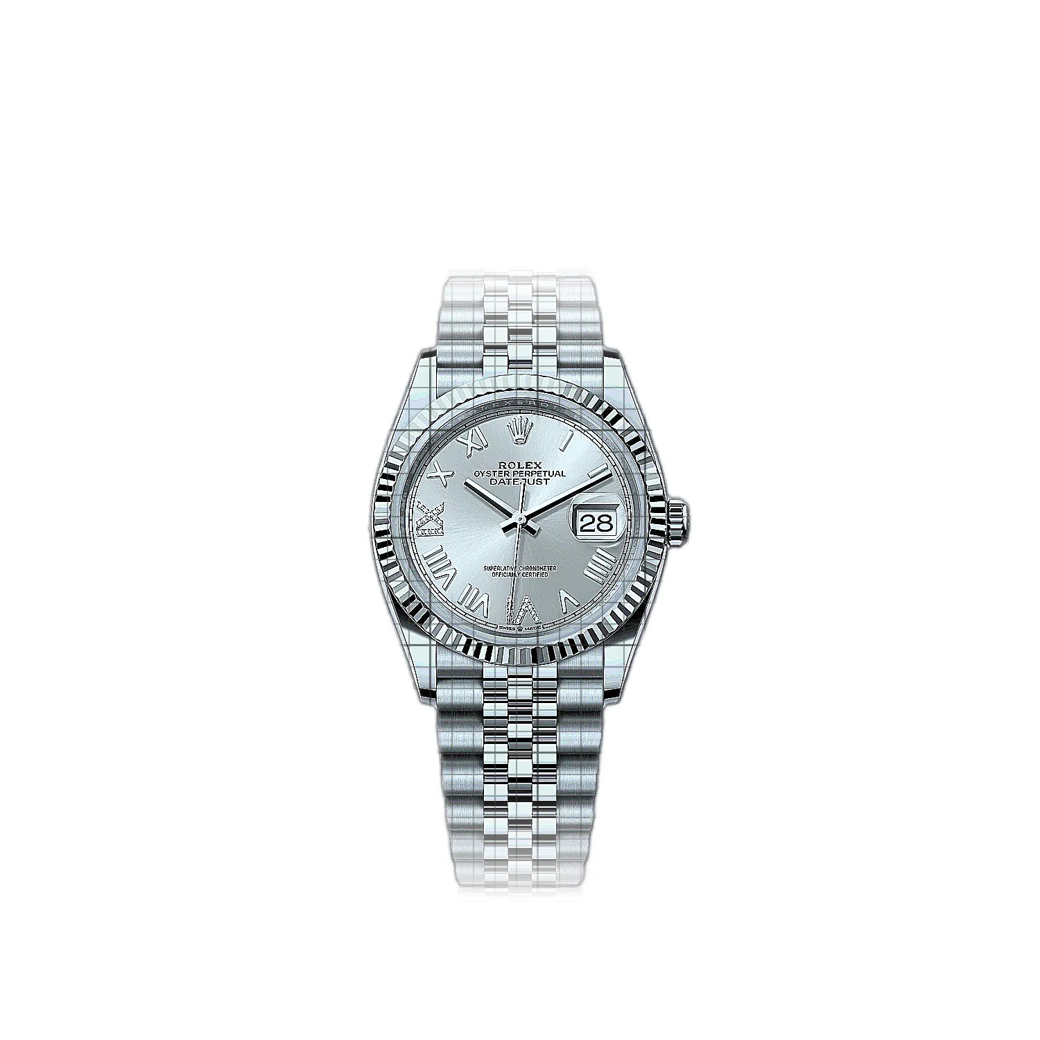 Rolex Datejust Silver Jubilee 36 mm
