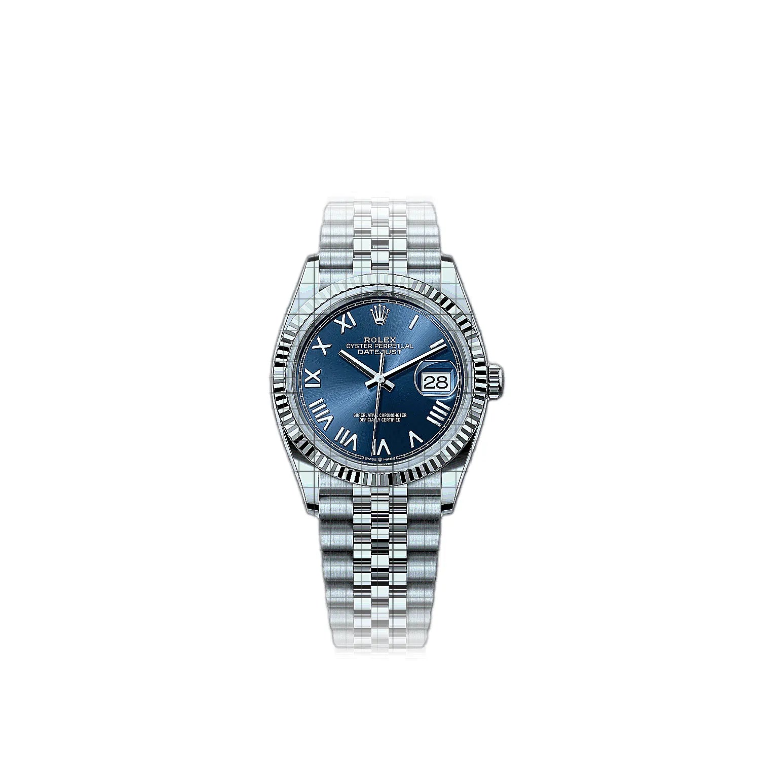 Rolex Datejust Blue Jubilee 36 mm