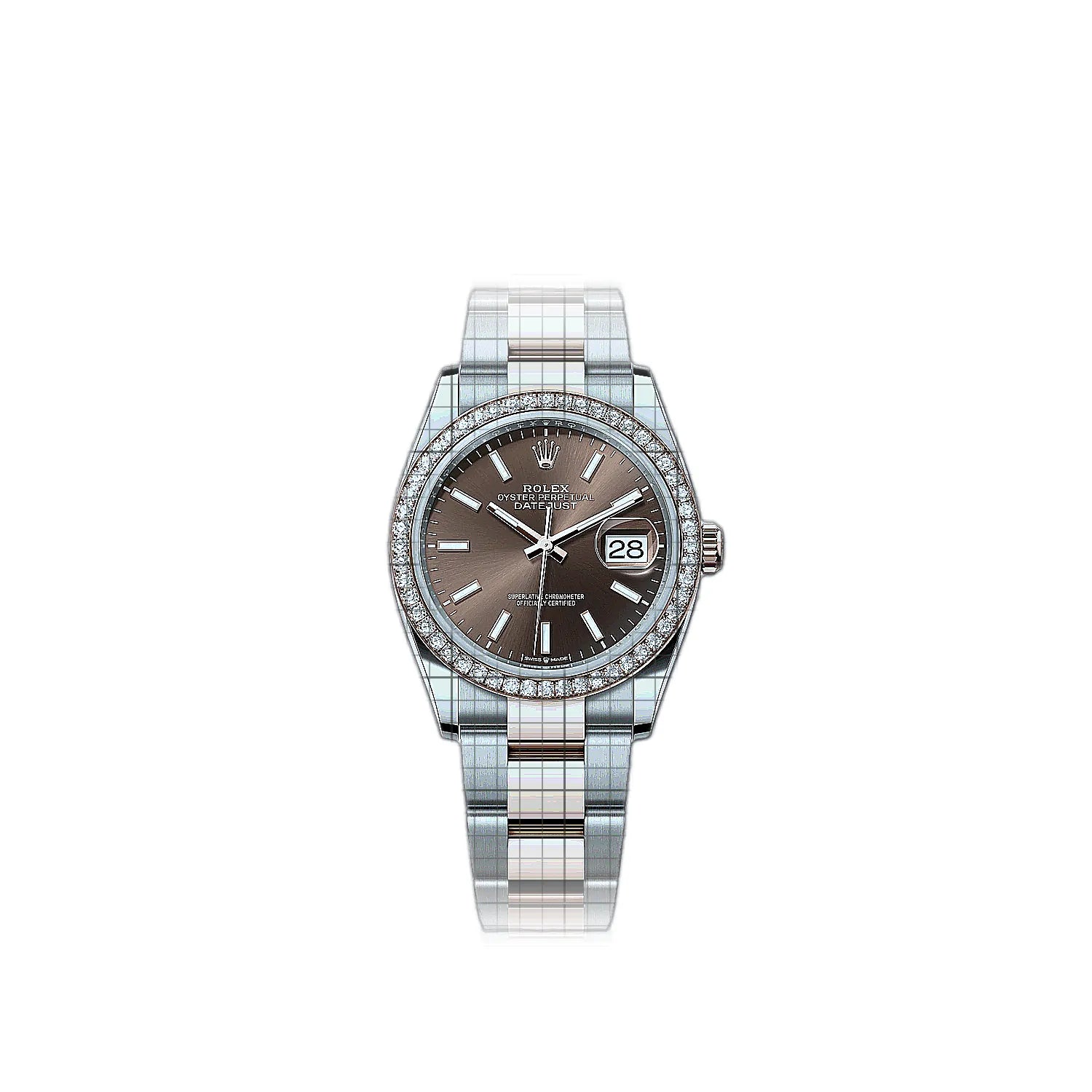 Rolex Datejust 126281rbr-0032 Sundust Dial Rose gold 40mm Watch