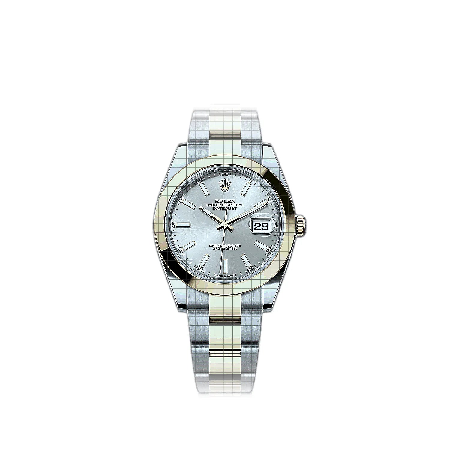 Rolex Datejust 126303-0001 Silver Dial Stainless steel, yellow gold 41mm Watch