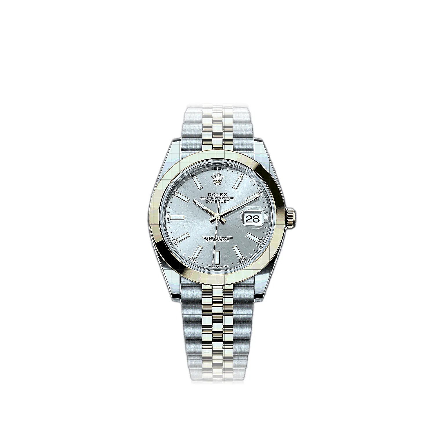 Rolex Datejust 126303-0002 Silver Dial Stainless steel, yellow gold 41mm Watch